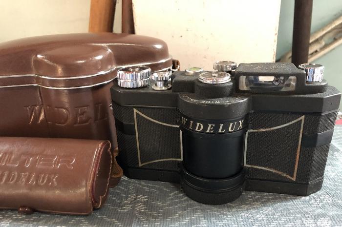 パノン PANON WIDELUX F7/フィルター&amp;革カバー付き▼パノラマカメラ/ワイドラックス