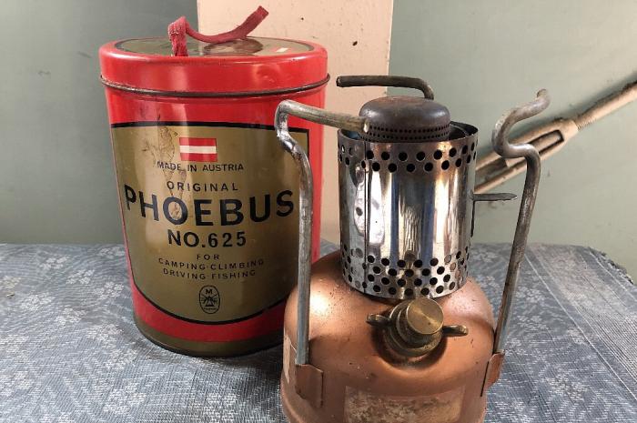 ヴィンテージ ホエーブスガソリンストー PHOEBUS No.625 ブ オーストリア製▼