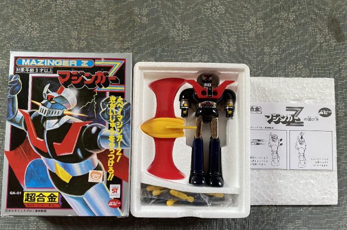 デッドストック 未使用品!ポピー マジンガーZ GA-01 超合金 付属品未開封▼ダイナミックプロ東映動画日本製